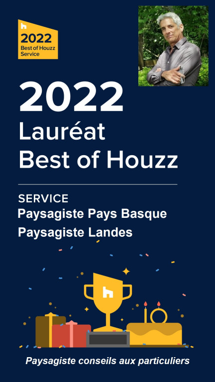 Paysagiste Landes recompense Best Houzz pro 2022 jardins