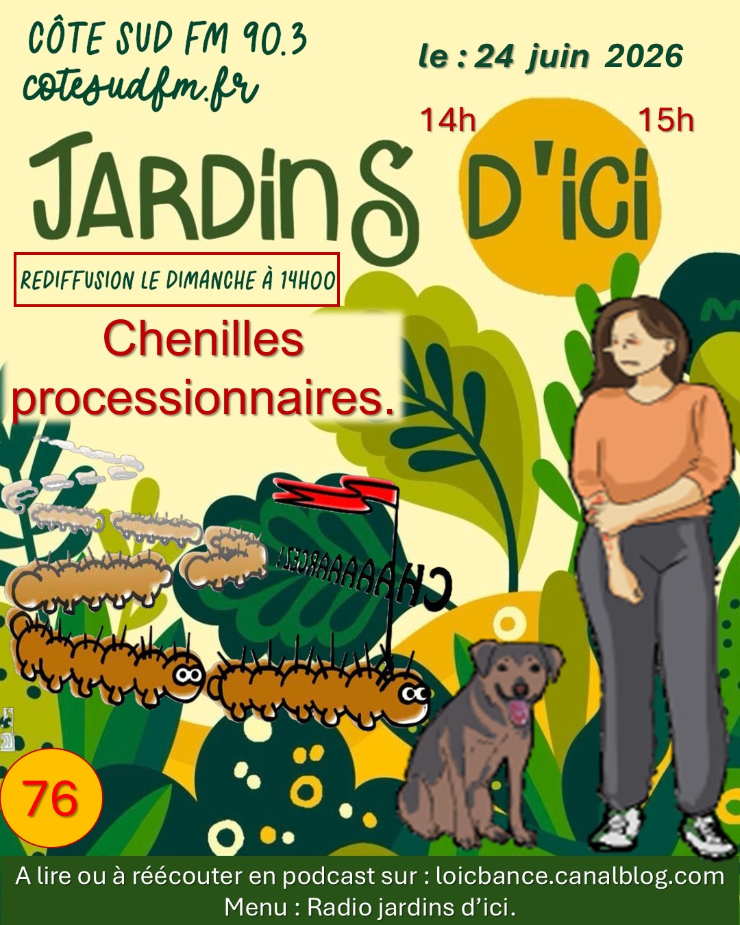 Paysagiste Landes Les chenilles processionnaires