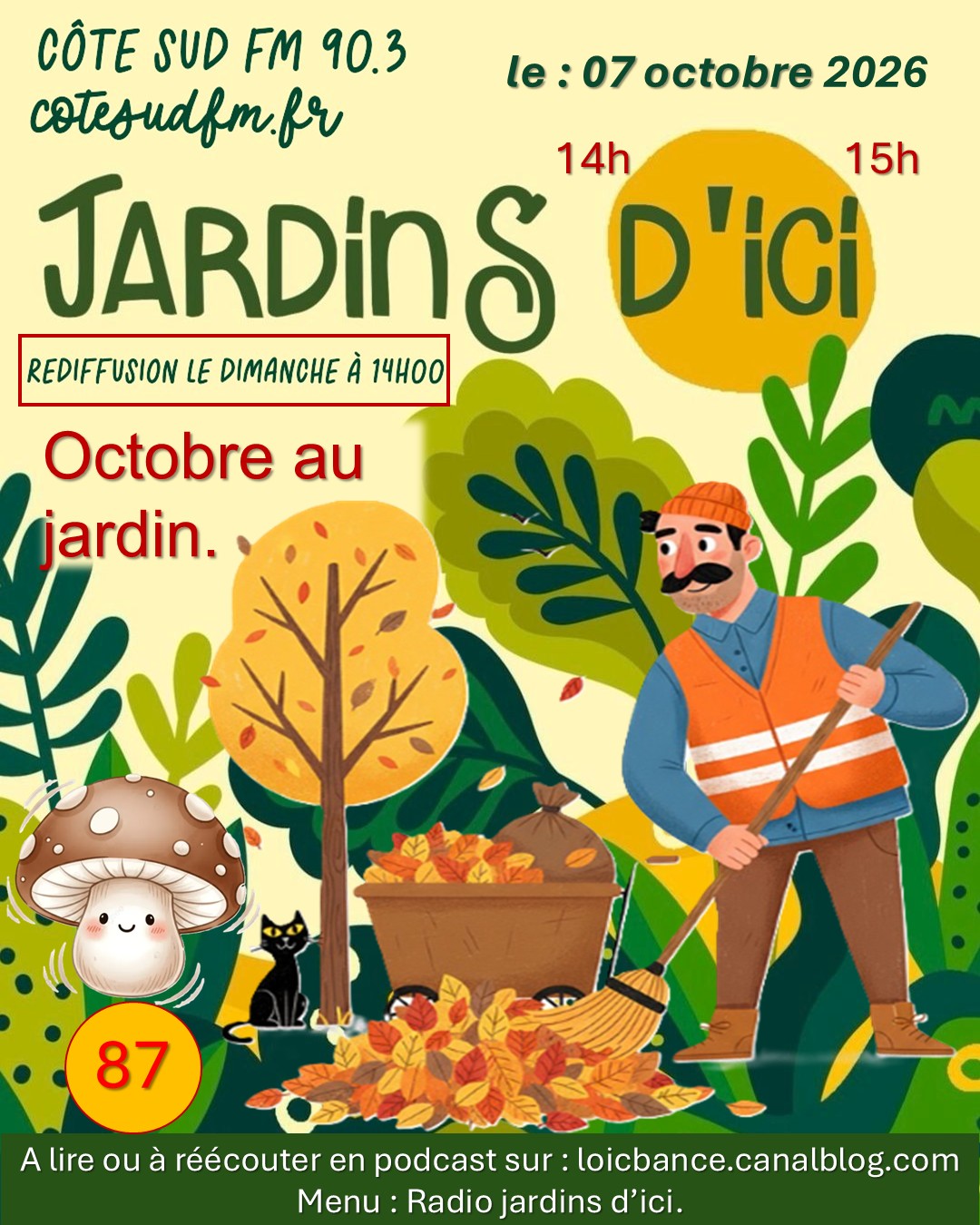 Octobre au jardin, les travaux par paysagiste Landes.